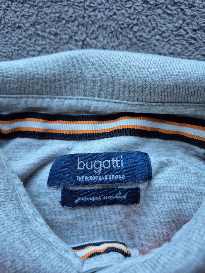 Polo bugatti orange taille M très bon état logo brodé. - photo numéro 10