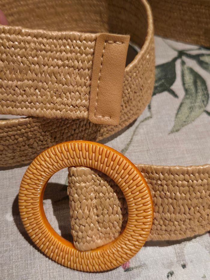 Ceinture magique extensible beige neuve - photo numéro 5