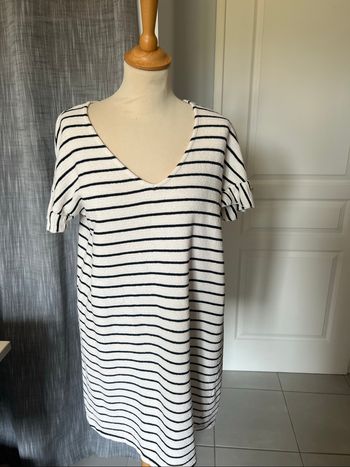 Robe à rayure Mango taille M