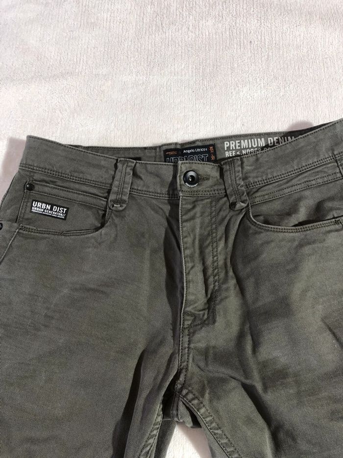 Pantalon jeans kaki - photo numéro 3