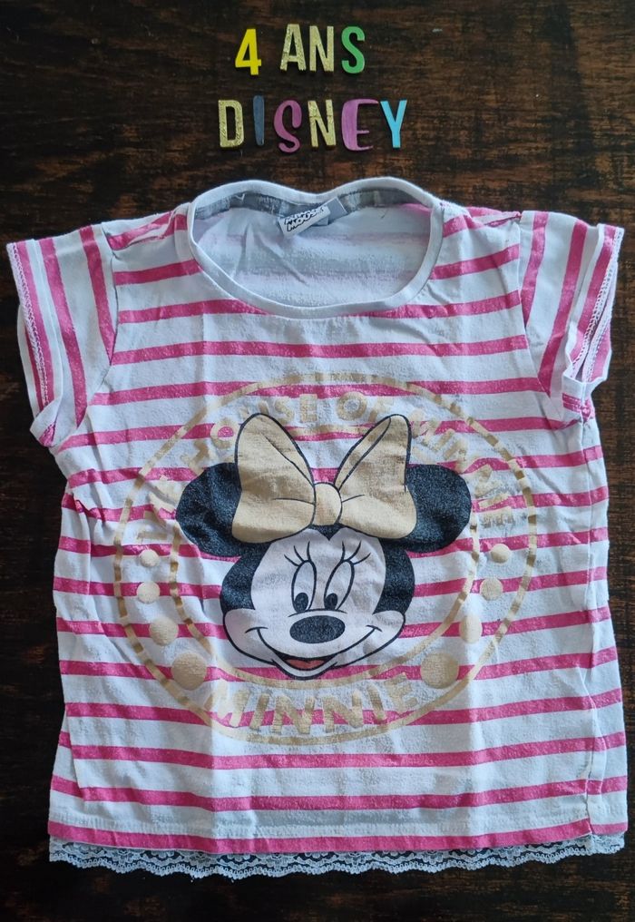 Tee-shirt Minnie 4 ans