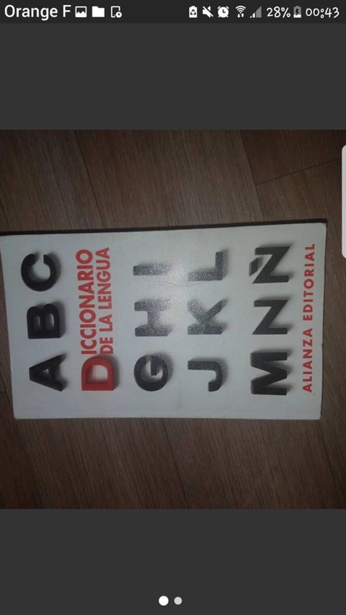 Dictionnaire espagnol