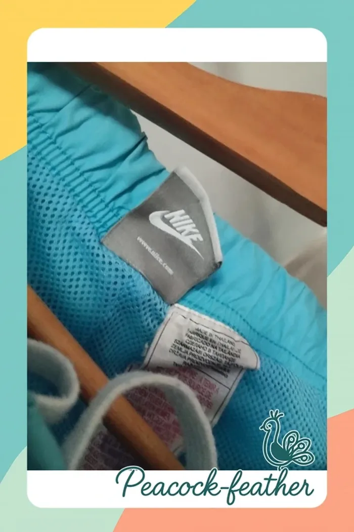 Bermuda bleu Nike 12/13ans - photo numéro 8