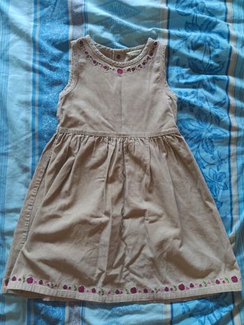 Robe longue côtelé