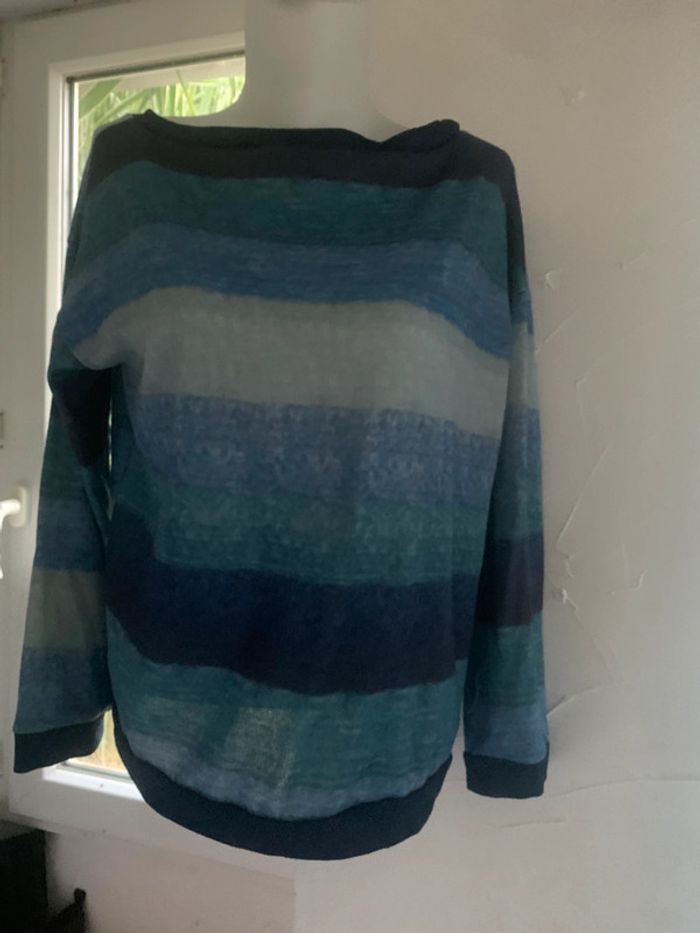 Pull vintage manches longues taille 38 - photo numéro 4
