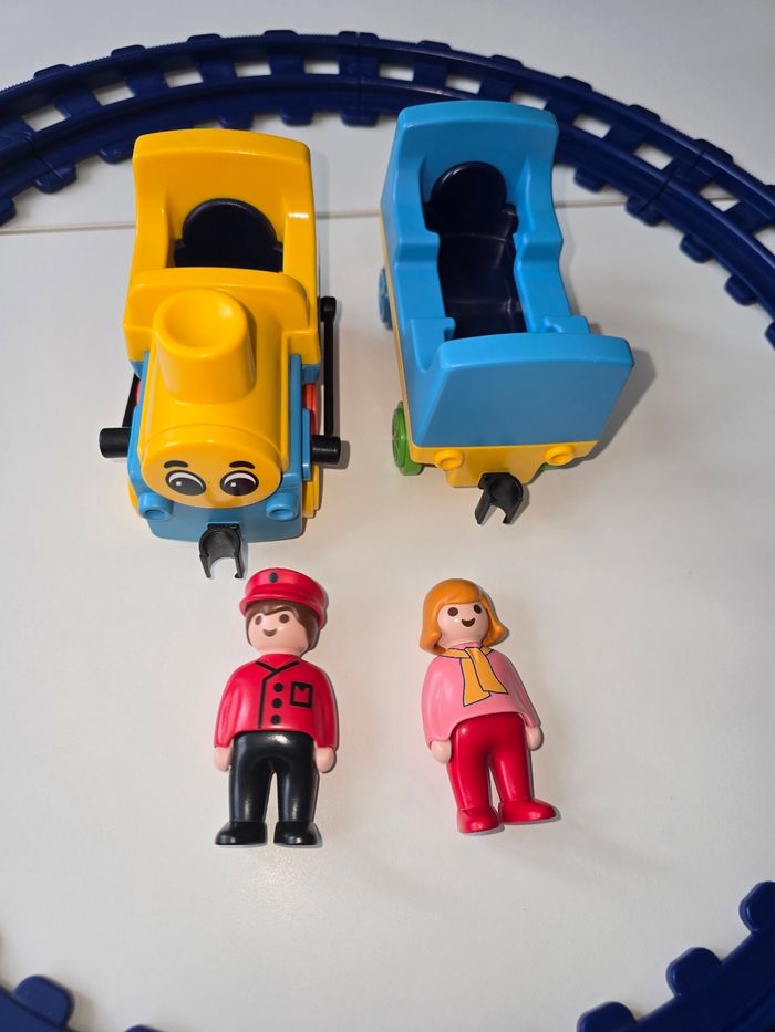 123 playmobil train 6760 complet - photo numéro 2