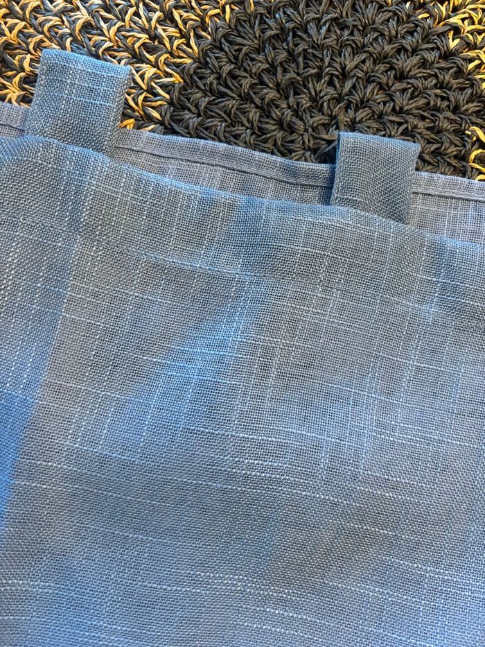 2 rideaux fenêtre voilage - photo numéro 2