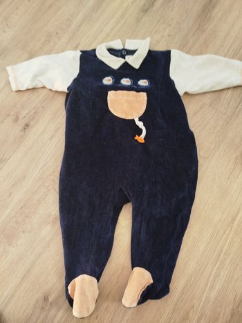 Pyjama sucre d'orge bébé 3 mois
