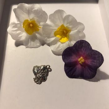 Pendentif fantaisie métal argenté chapeau mode