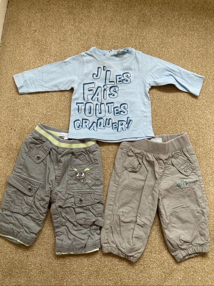 Ensemble garçon 6 mois