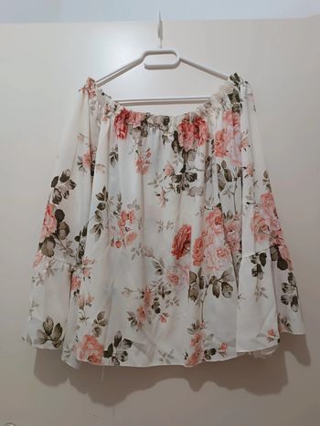 Blouse épaules dénudées