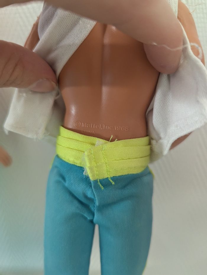 Lot poupées Disney la petite sirène Ariel, Eric vintage et Ursula - photo numéro 7