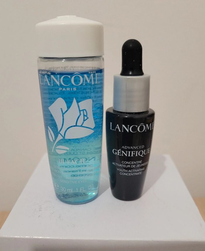 Lancôme sérum genefique et démaquillant