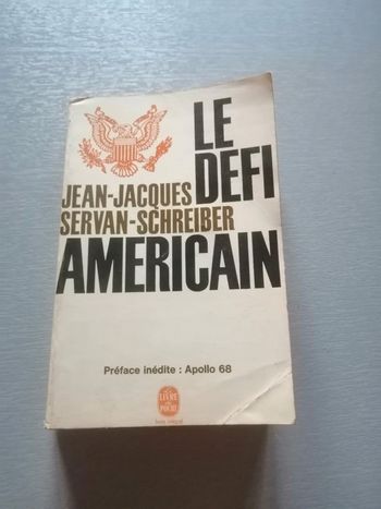 🌸Le défi américain de Jean Jacques Servan-Schreiber 🌸