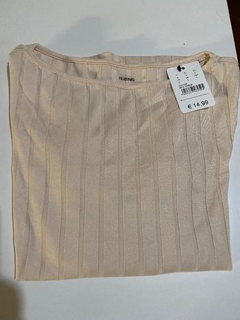 Haut crème manche longue tezenis taille L