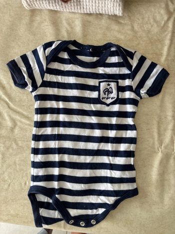 Body 6/9 mois équipe de France
