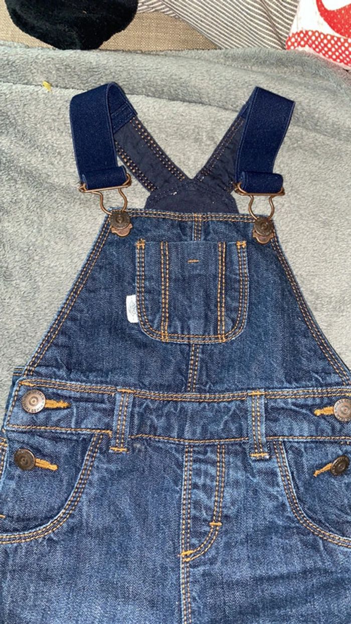 Salopette en jeans kiabi - photo numéro 2