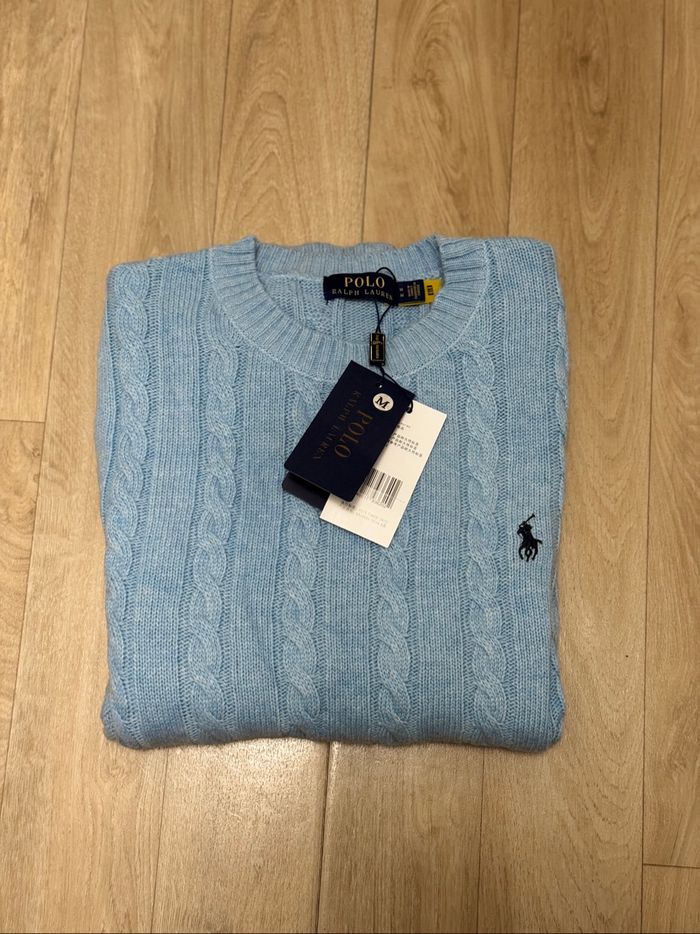 Ralph Lauren pull bleu taille M
