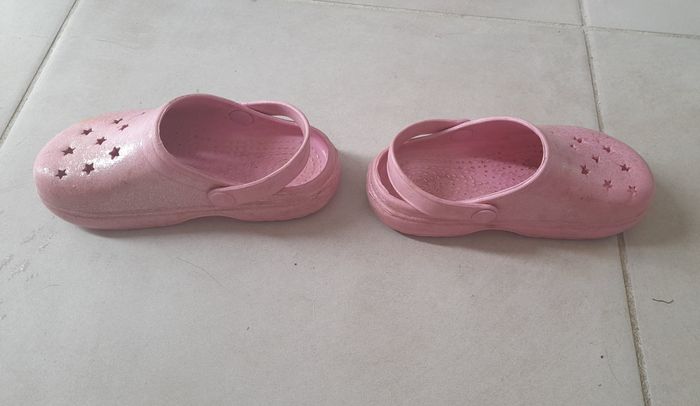 Crocs rose à paillettes - photo numéro 4