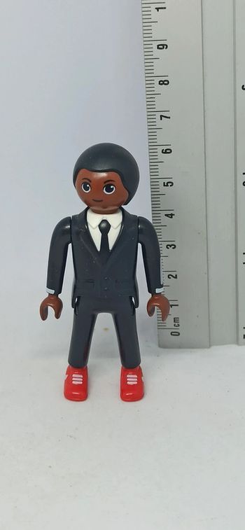 Homme agent secret habits noirs playmobil