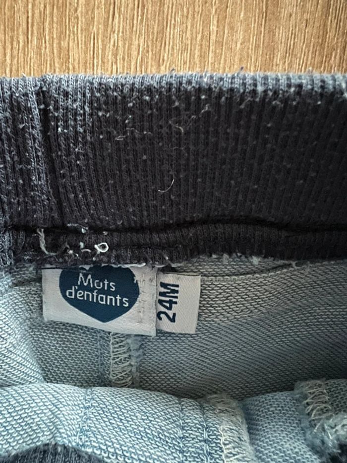 Lot 3 pantalons 24 mois Sergent Major Obaïbi et Mots d’enfants - photo numéro 5