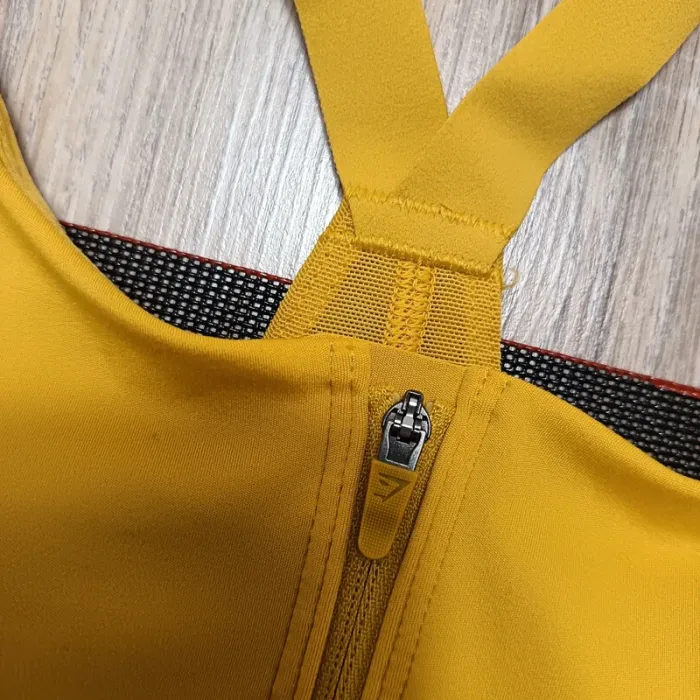 Brassière gymshark femme hauts jaune S - photo numéro 3