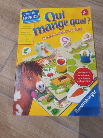 Jeu Qui mange quoi?