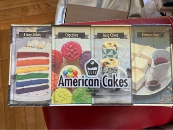 Lot de livres de pâtisserie « Américain cakes »