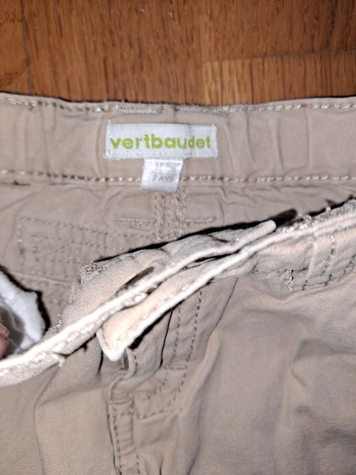 Bermuda long beige taille 2 ans - photo numéro 3
