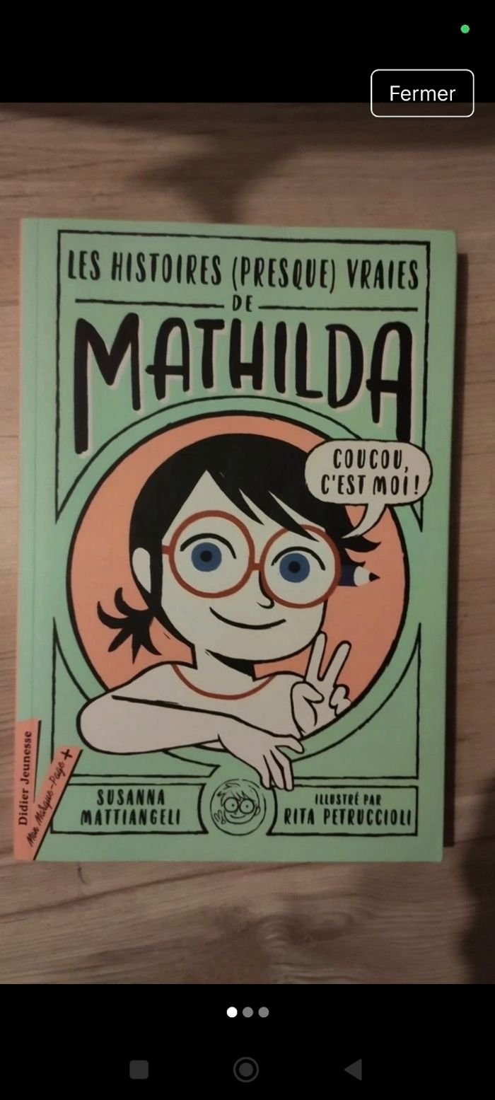 Mathilda livre BD