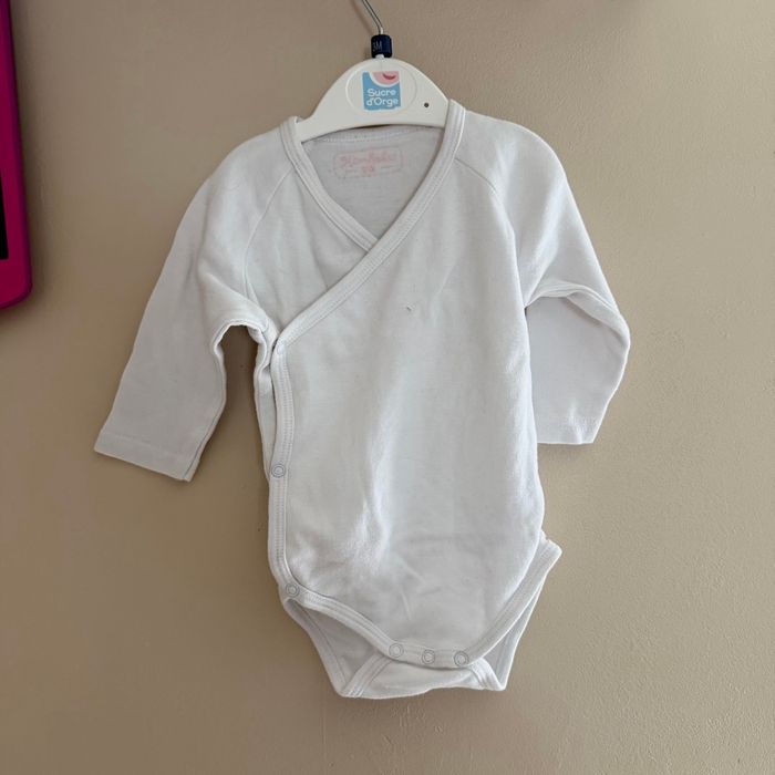 Lot de 3 bodies manches longues - T9mois - Marques diverses - photo numéro 3