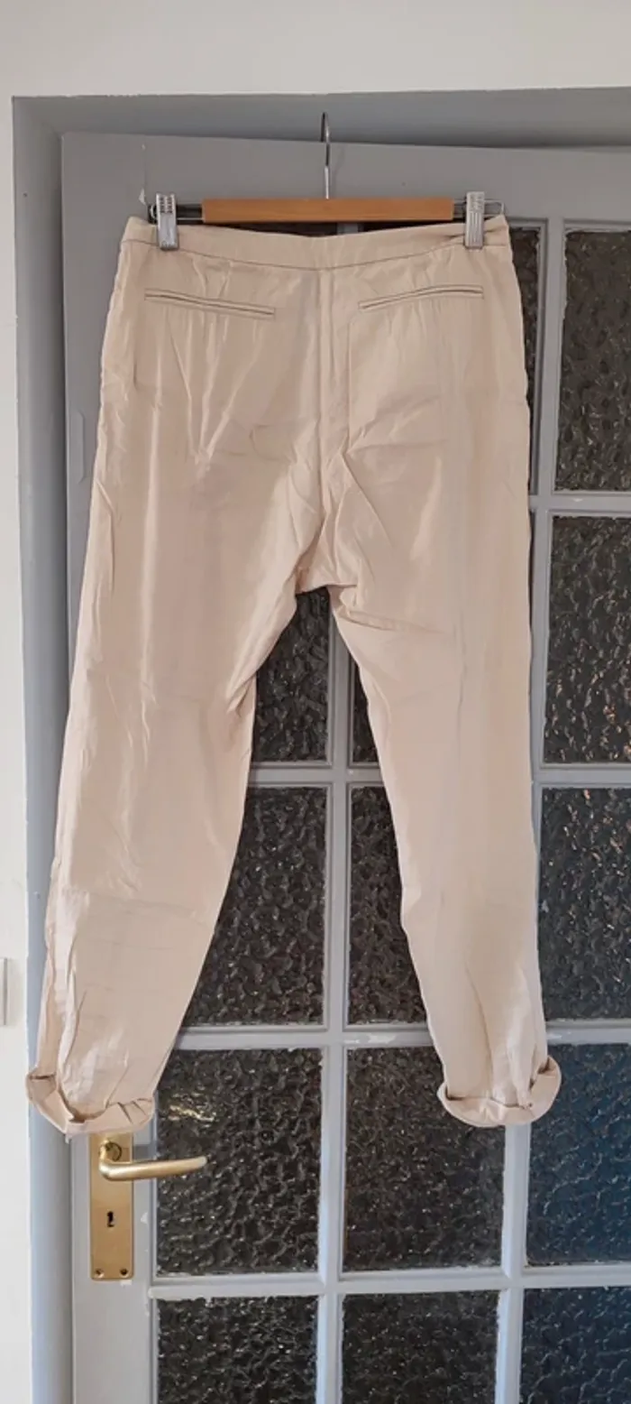 Pantalon carotte Patrizia Pepe 36 - photo numéro 3