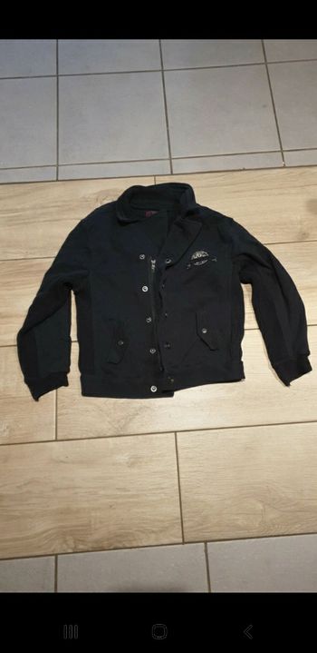 Veste zippée habillée garçon 10 ans