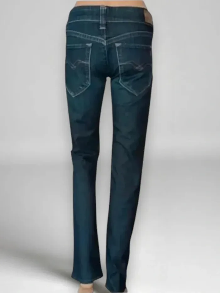 Jean Replay coupe straight ,taille basse , extensible - photo numéro 2