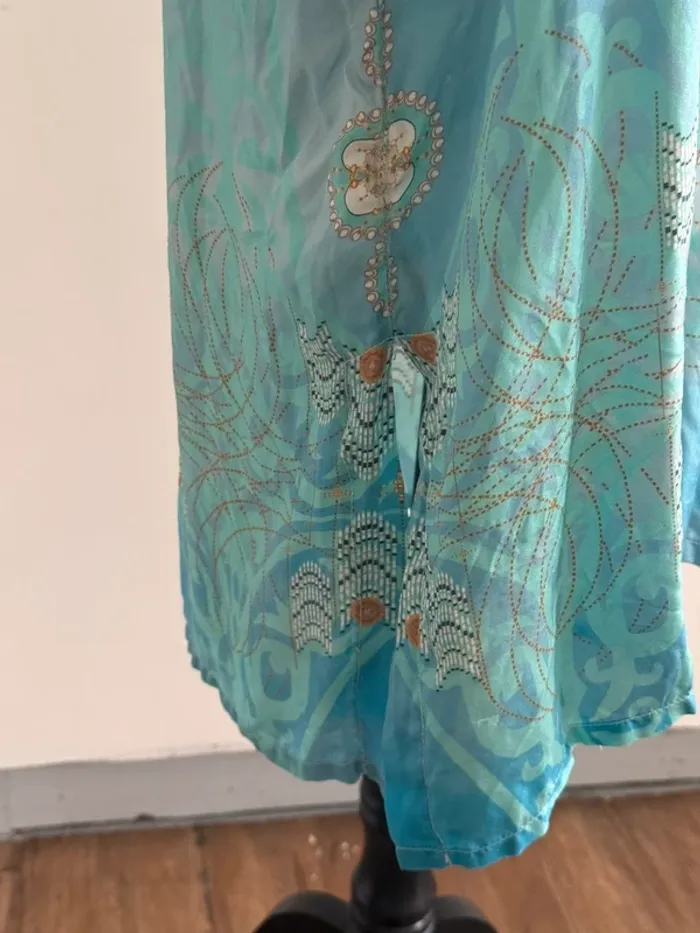 Caftan Mathilde Lordet – 100% soie – Made in France - photo numéro 4