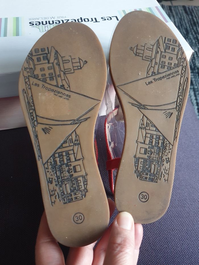 Sandales les Tropéziennes  neuves taille 30 - photo numéro 6