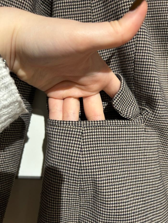 Blazer noir et blanc – JBC – Taille M – Très bon état - photo numéro 2