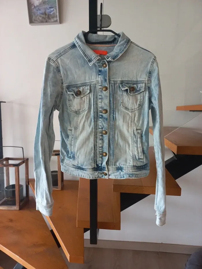 Veste en jean cache cache