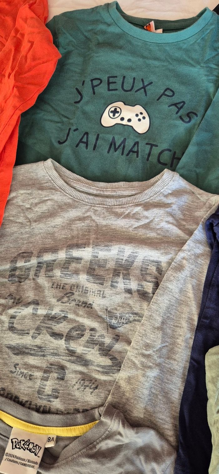 Lot tee-shirts manches longues - photo numéro 8