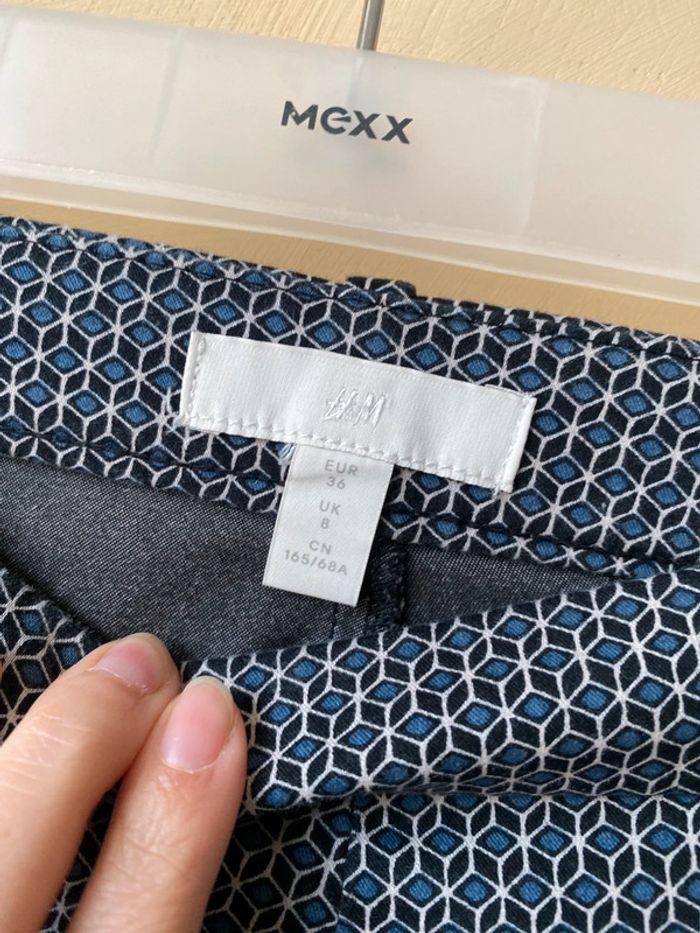Pantalon petits motifs H&M 36 - photo numéro 6