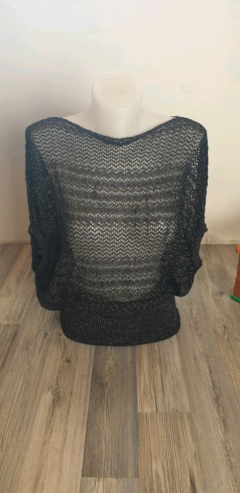 Pull chauve-souris en maille