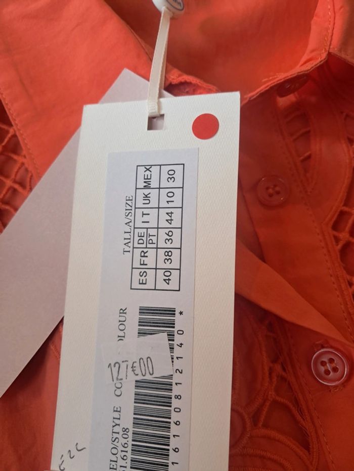 Md'M top débardeur chemise T.38 neuve - photo numéro 6