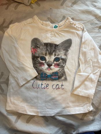 T-shirt manche longue fille
