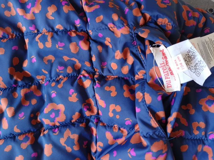 Doudoune à capuche réversible Dpam 4 ans - photo numéro 2