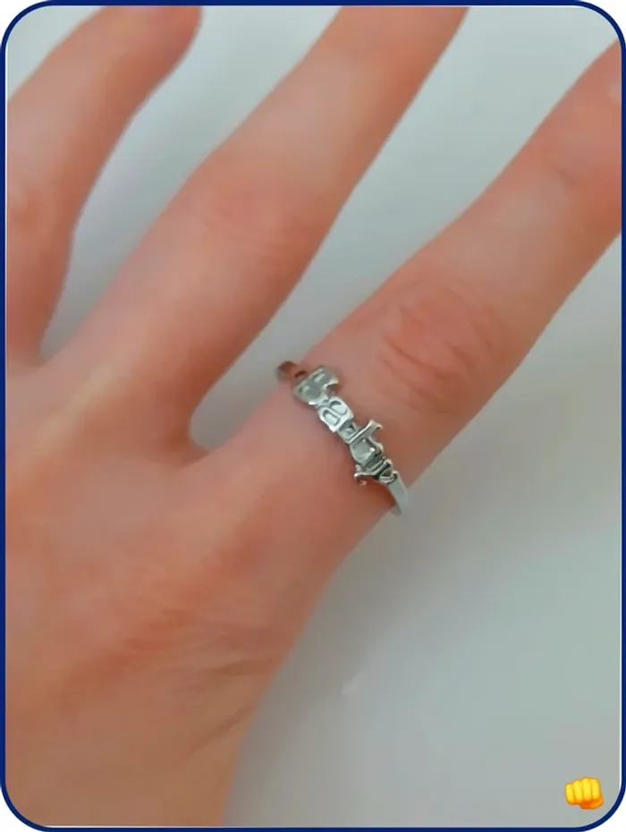 Bague en acier inoxydable