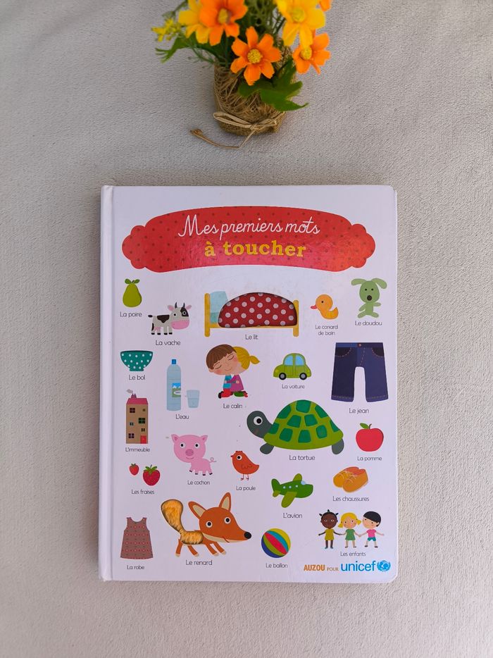 Livre Mes premiers mots à toucher Auzou