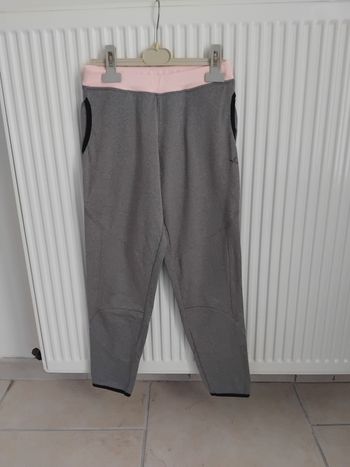 Pantalon jogging gris Domyos fille 10 ans