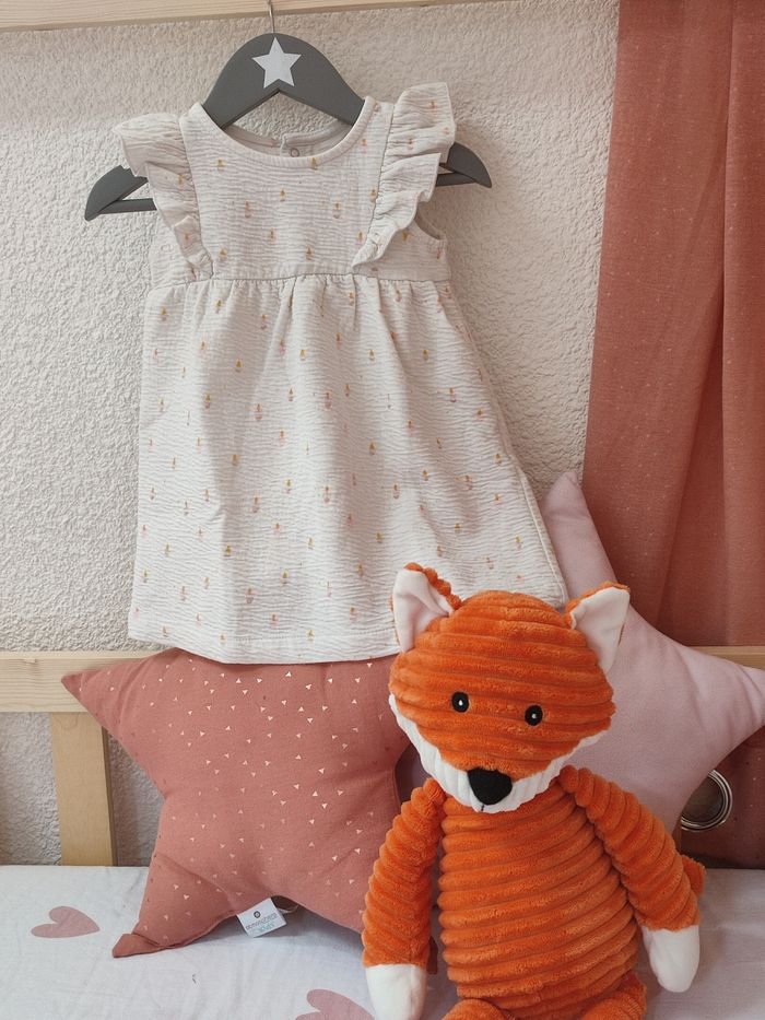 Robe avec motifs - 12 mois - Très bon état - Kiabi