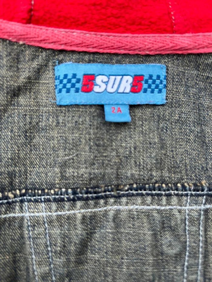 Blouson en jeans taille 2 ans 5sur5 - photo numéro 3