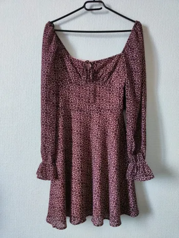 Robe patineuse violette - 34